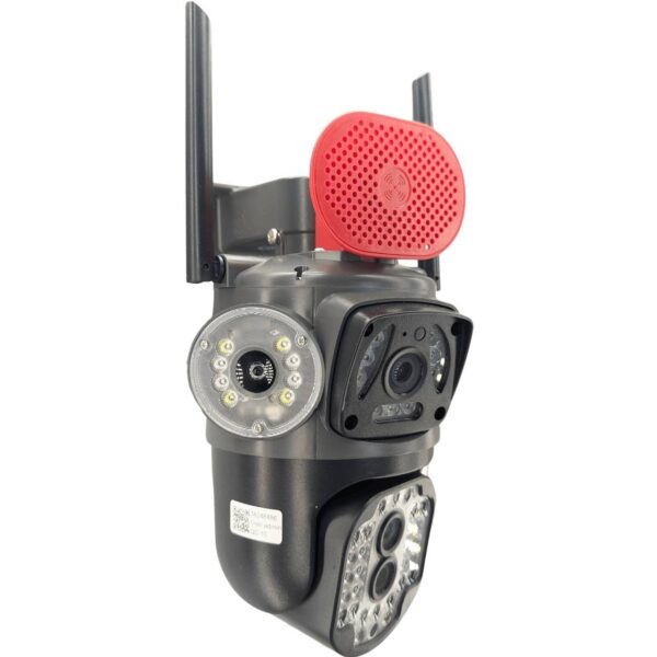 دوربین مینی اسپیددام ۳ لنز سیمکارتی آژیردار ZD8 – V380 - Image 2