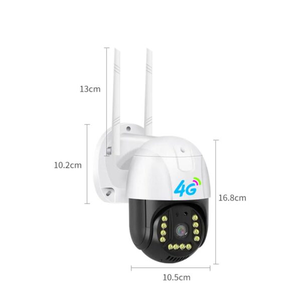 دوربین مینی اسپید دام سیمکارتی 5 مگاپیکسل v380 مدل P20 - Image 3