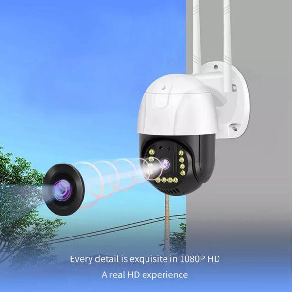دوربین مینی اسپید دام سیمکارتی 5 مگاپیکسل v380 مدل P20 - Image 2