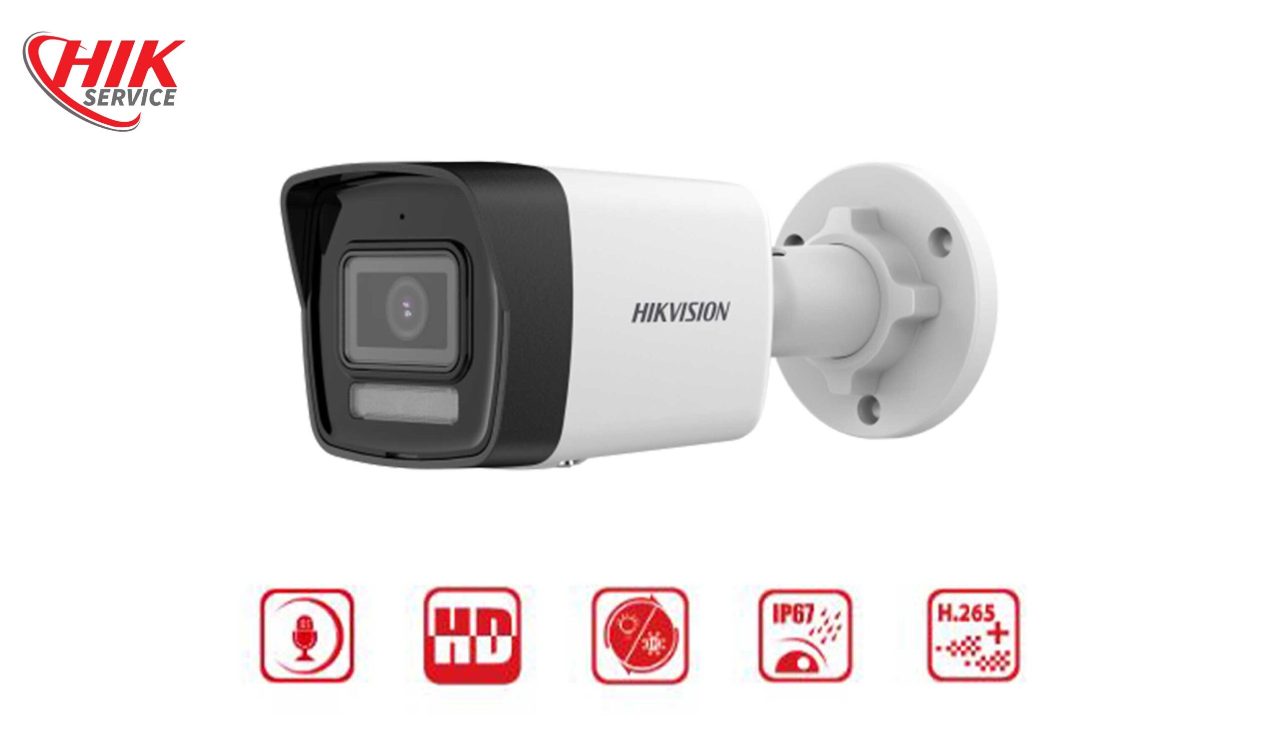 دوربین بالت DS-2CD1043G2-LIU با میکروفون داخلی