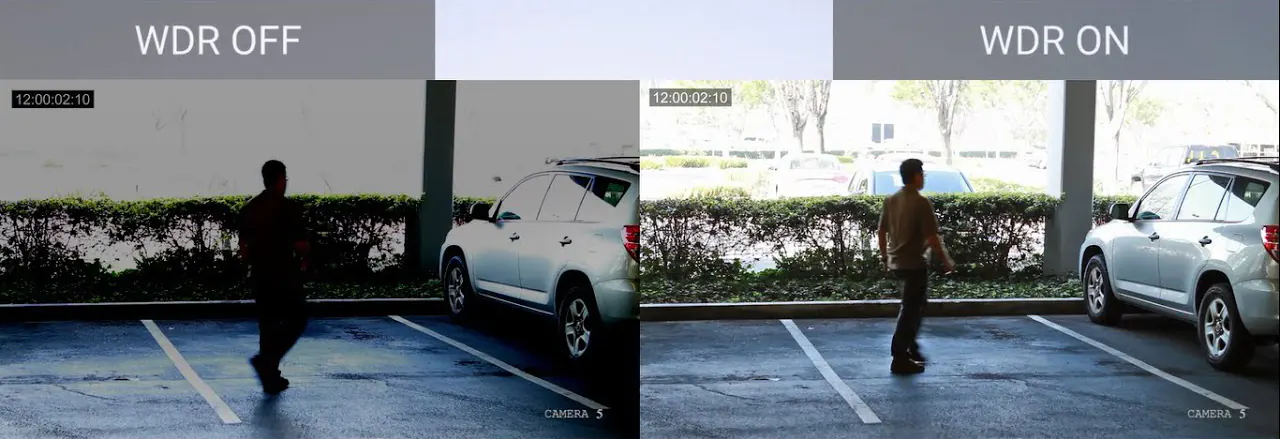 مقایسه تصویر WDR