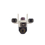 دوربین مدار بسته سیمکارتی خور چرخشی 3لنز3 تصویر V380 PRO