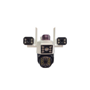 دوربین مدار بسته سیمکارتی خور چرخشی 3لنز3 تصویر V380 PRO