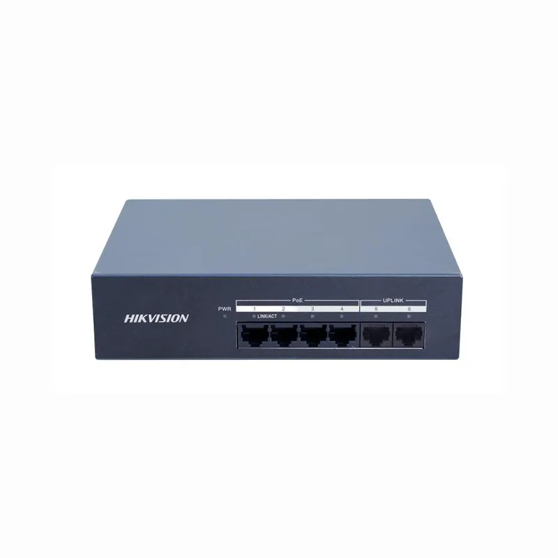 سوئیچ شبکه DS-XS06G-P هایک ویژن